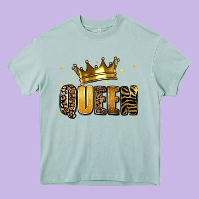 Heavy Core Tee queen glitter