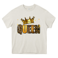 Cream queen glitter Heavy Core Tee - RanaPortraitStore