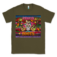 Army Green proud of my roots tumbler Classic Tee - BundleAndBundleShop
