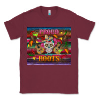Burgundy proud of my roots tumbler Classic Tee - BundleAndBundleShop