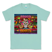 Seafoam proud of my roots tumbler Classic Tee - BundleAndBundleShop