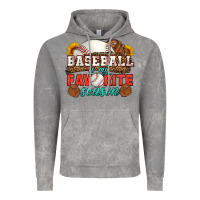 Cloud Rock baseball is my favorite season Vintage Hoodie - HRA Design Shop