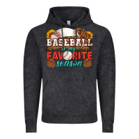 Vintage Black baseball is my favorite season Vintage Hoodie - HRA Design Shop