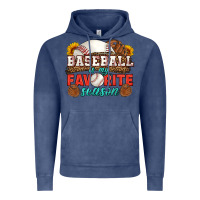 Vintage Denim baseball is my favorite season Vintage Hoodie - HRA Design Shop