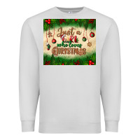 Dove Grey just a girl who loves christmas tumbler Premium Sweatshirt - BundleAndBundleShop