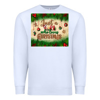 White just a girl who loves christmas tumbler Premium Sweatshirt - BundleAndBundleShop
