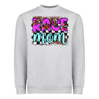 Heather Grey race mom Heavyweight Sweatshirt - JahusDesignShop
