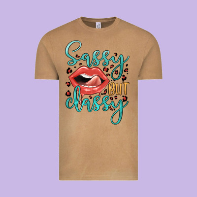 Sassy But Classy Vintage Tee Designed By Jahusdesignshop