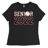 Black senior baseball Ladies Tee - AdoDesignShop