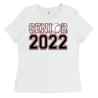 White senior baseball Ladies Tee - AdoDesignShop
