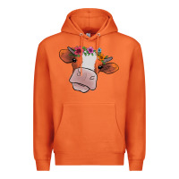 Carrot Cow With Flowers Premium Hoodie - Bettercallsaul