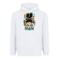 White Western Messy Bun Mom With Sunflower Heavyweight Hoodie - BundleAndBundleShop