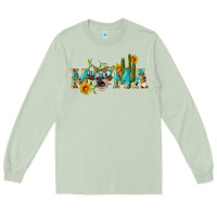 Matcha western mama cow Long Sleeve Tee - Artiststas