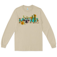 Mushroom western mama cow Long Sleeve Tee - Artiststas