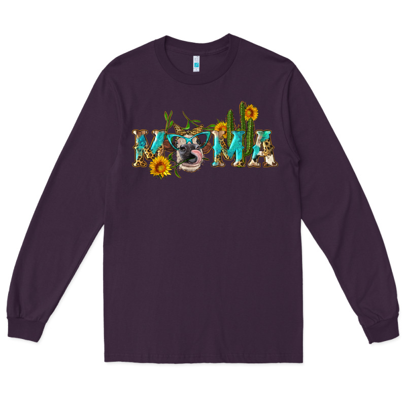 Western Mama Cow Long Sleeve Tee by Artiststas | Teevron
