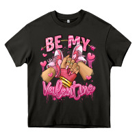 Asphalt be my valentine light skinned girl sneakers Heavy Core Tee - RanaPortraitStore