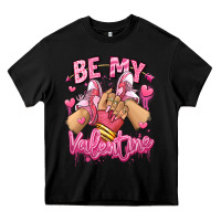 Black be my valentine light skinned girl sneakers Heavy Core Tee - RanaPortraitStore