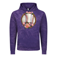 Cloud Purple western baseball with roses Vintage Hoodie - HRA Design Shop