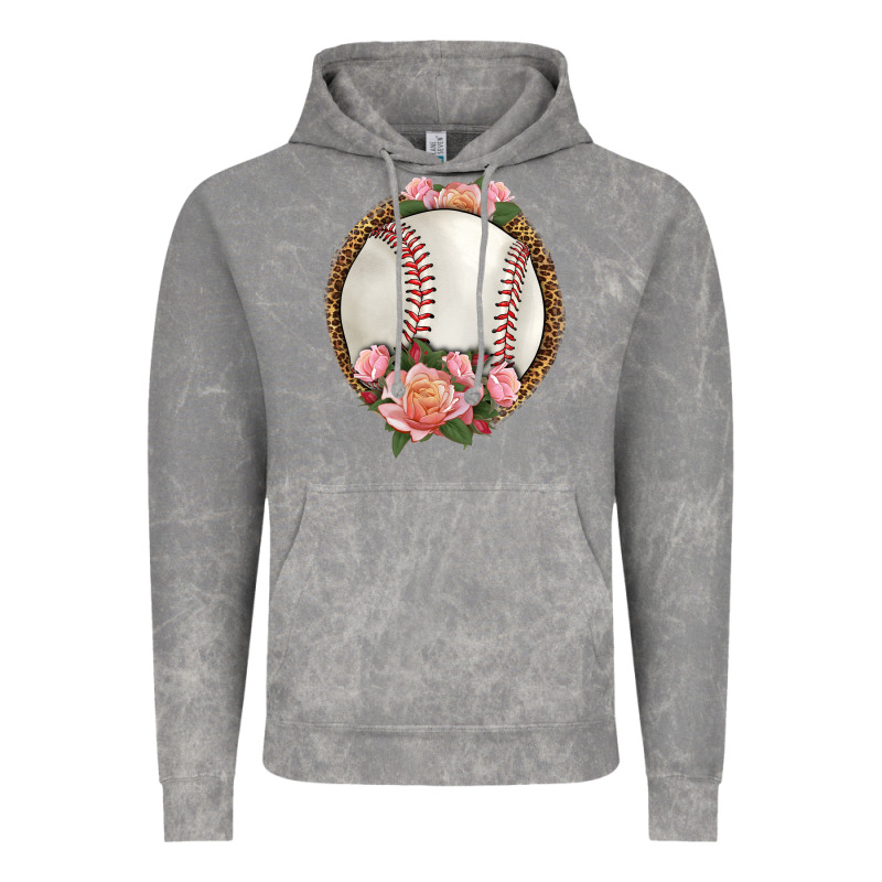 Western Baseball With Roses Vintage Hoodie by HRA Design Shop | Teevron