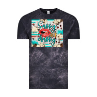 Cloud Black sassy but classy Vintage Tee - JahusDesignShop