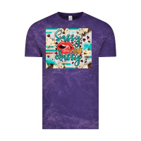 Cloud Purple sassy but classy Vintage Tee - JahusDesignShop