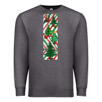 Charcoal Heather christmas pen wraps Premium Sweatshirt - BundleAndBundleShop