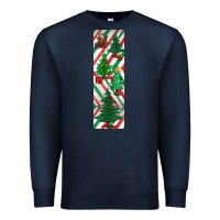 Navy christmas pen wraps Premium Sweatshirt - BundleAndBundleShop