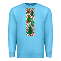 Ocean Blue christmas pen wraps Premium Sweatshirt - BundleAndBundleShop