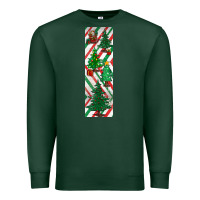 Sports Green christmas pen wraps Premium Sweatshirt - BundleAndBundleShop