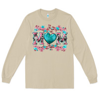 Mushroom cherry blossoms mom Long Sleeve Tee - Artiststas