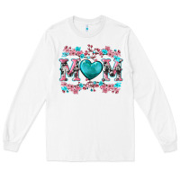 White cherry blossoms mom Long Sleeve Tee - Artiststas