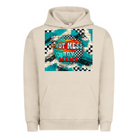 Pigment French Oak hot mess boy mama with fire Urban Hoodie - TumblerDesignByShophia