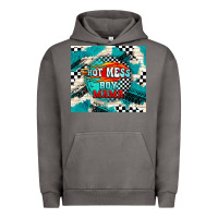 Pigment Tornado hot mess boy mama with fire Urban Hoodie - TumblerDesignByShophia