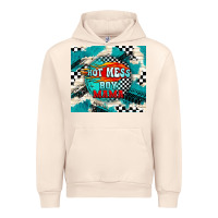 Sandshell hot mess boy mama with fire Urban Hoodie - TumblerDesignByShophia