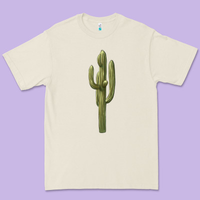 Cactus Premium Tee Designed By Barkaloodesign