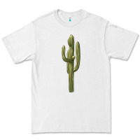 White cactus Premium Tee - BarkalooDesign