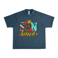 Midnight Navy sun kissed Urban Heavy Tee - AdoDesignShop