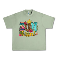 Oil Green sun kissed Urban Heavy Tee - AdoDesignShop