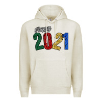 Oatmeal Heather Happy 2021 Premium Hoodie - Bettercallsaul