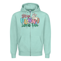 Seafoam some bunny loves you easter Zipper Hoodie - MaliasSmallBusiness