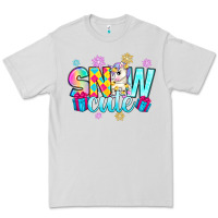 Dove Grey snow cute witc unicorn Premium Tee - Zillion Design Studio