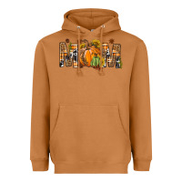 Meerkat Western Mom With Pumpkins Heavyweight Hoodie - BundleAndBundleShop