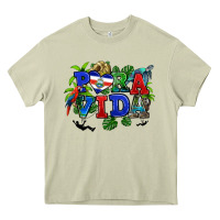 Mossy pura vida costa rica Heavy Core Tee - RanaPortraitStore