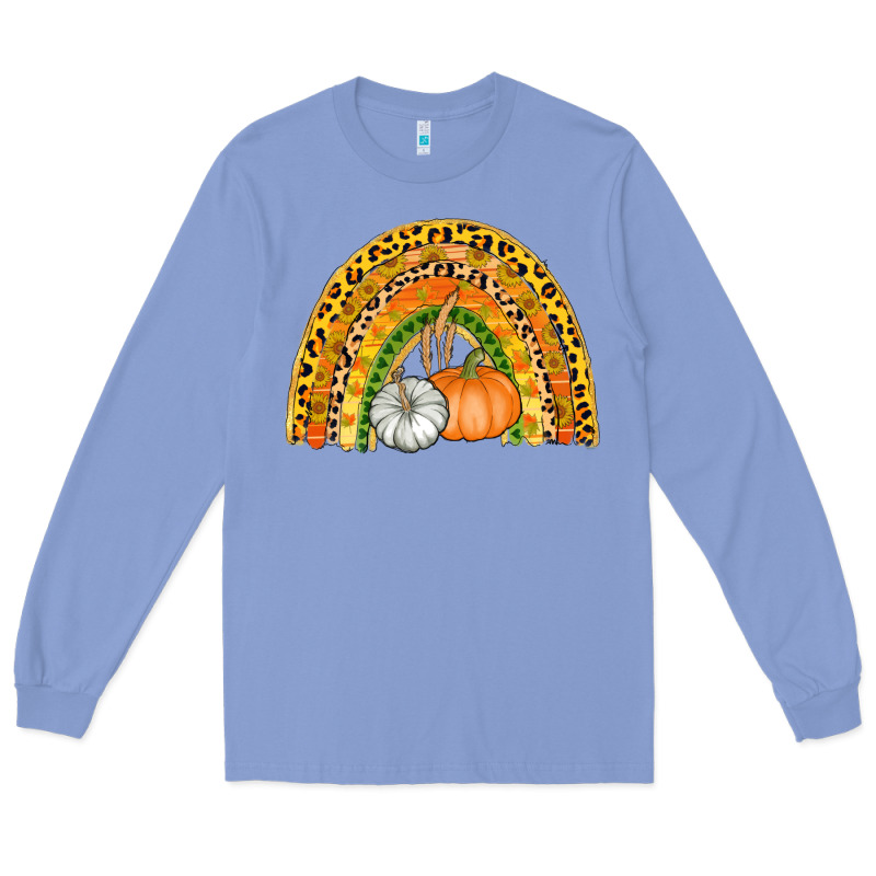Fall Rainbow Long Sleeve Tee by AdoDesignShop | Teevron