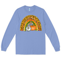 Colony Blue fall rainbow Long Sleeve Tee - AdoDesignShop