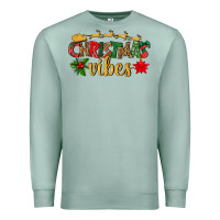 Seafoam christmas vibes Premium Sweatshirt - BundleAndBundleShop