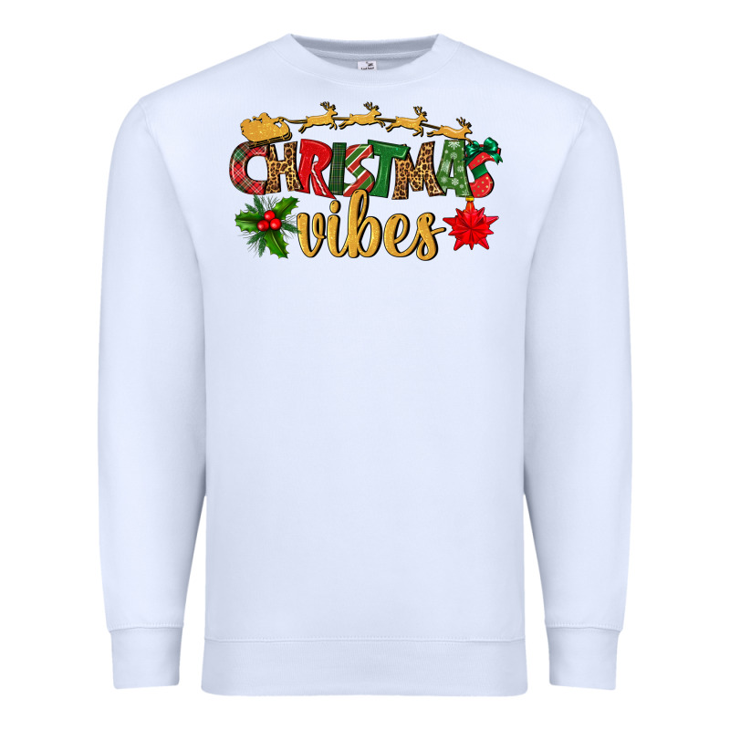 Christmas Vibes Premium Sweatshirt by BundleAndBundleShop | Teevron