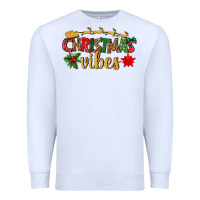 White christmas vibes Premium Sweatshirt - BundleAndBundleShop