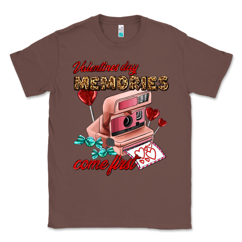 Valentines Day Memories Come First Classic Tee by AdoDesignShop | Teevron
