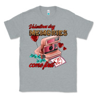 Heather Grey valentines day memories come first Classic Tee - AdoDesignShop
